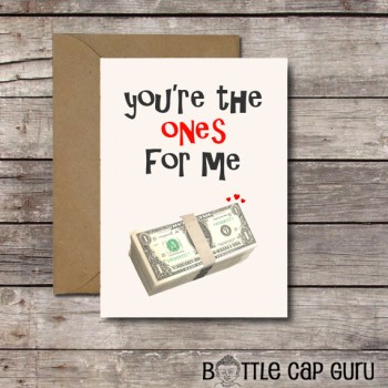 You're the Ones for Me - Printable Polyamory Card