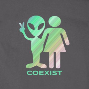 Coexist - Alien Human Tee