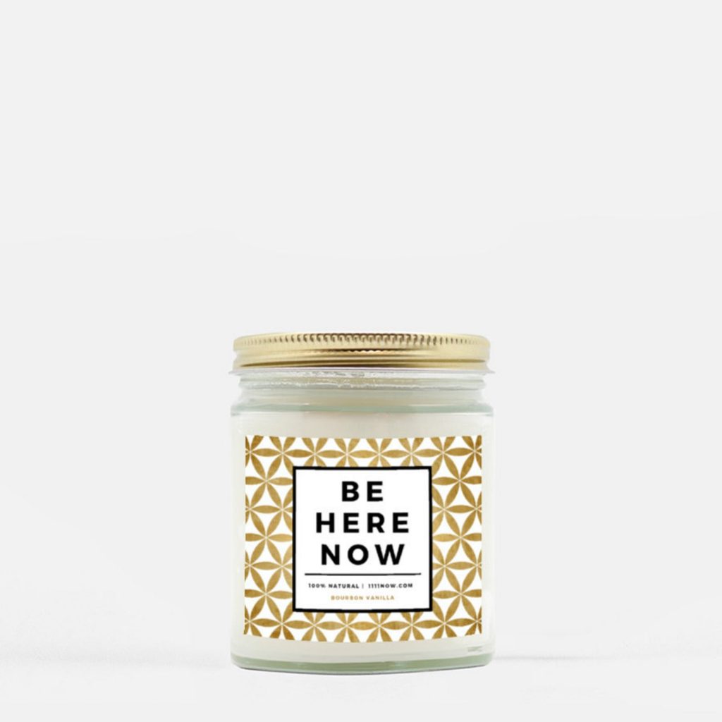 Be Here Now - Inspirational Gifts for Women - Scented Candle
